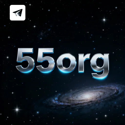 Canal oficial da 55org no Telegram